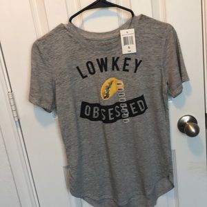 Gray short sleeve t shirt